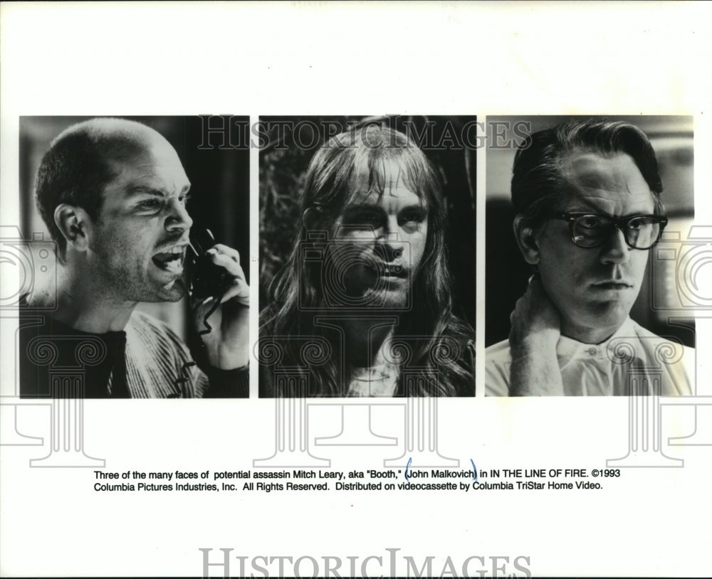 1994 Press Photo John Malkovich in Columbia Pictures &quot;In The Line Of Fire&quot; - Historic Images