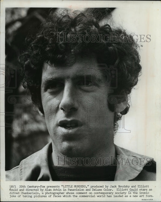 1971, Elliott Gould in a scene from Little Murders. - mjp17772 - Historic Images