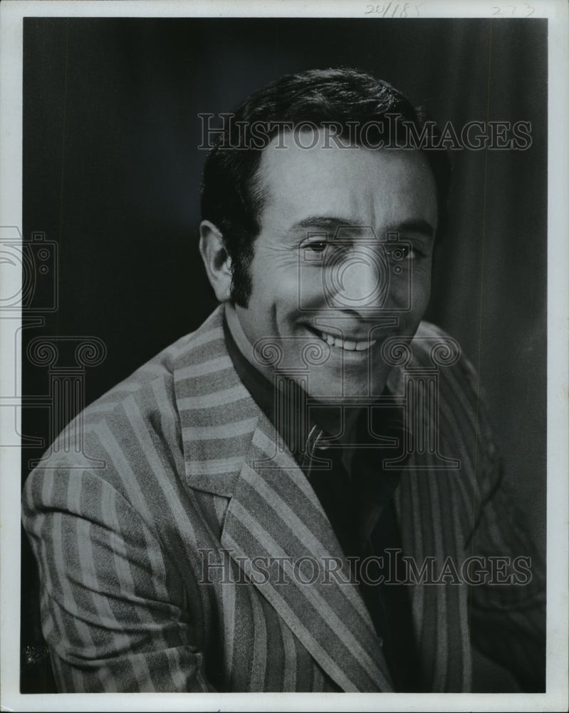 1976 Press Photo Al Martino, American jazz singer and actor. - mjp17814 - Historic Images