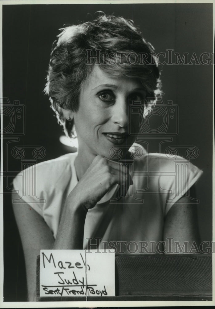 1981 Press Photo Judy Mazel is the author of The Beverly Hills Diet. - mjp17821 - Historic Images