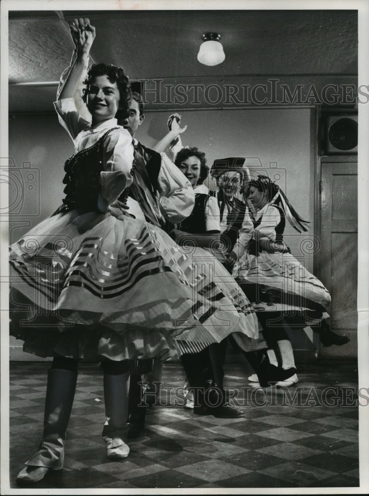 1959, The Mazur Polish Dancers at a Dance Festival in Wisconsin - Historic Images