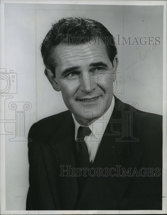 1957, Donald Gray stars on The Vise, on ABC. - mjp17937 - Historic Images