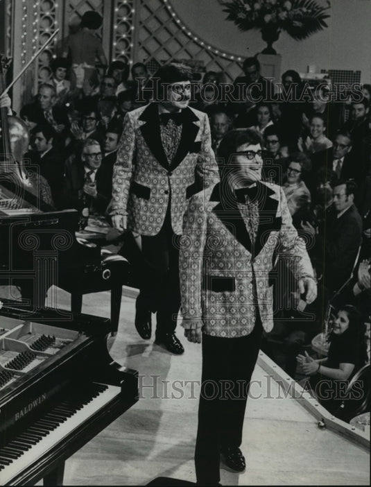 1975, Ferrante & Teicher on Evening At Pops on PBS - Historic Images