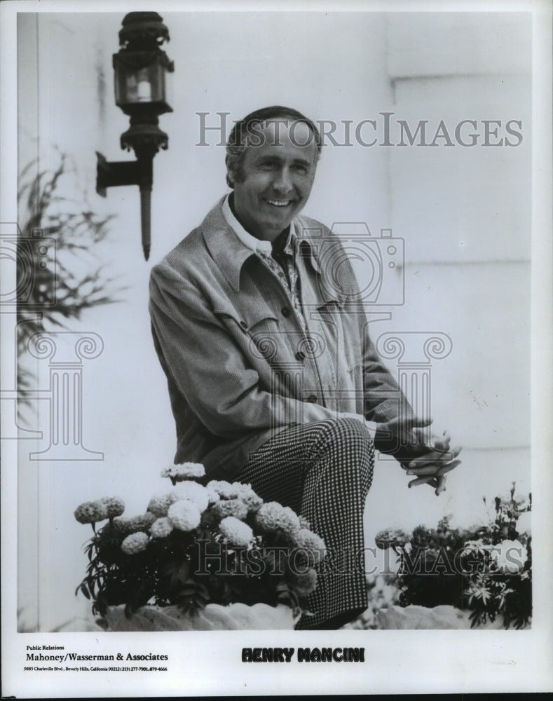 1977, Henry Mancini, Composer, United States - mjp18091 - Historic Images