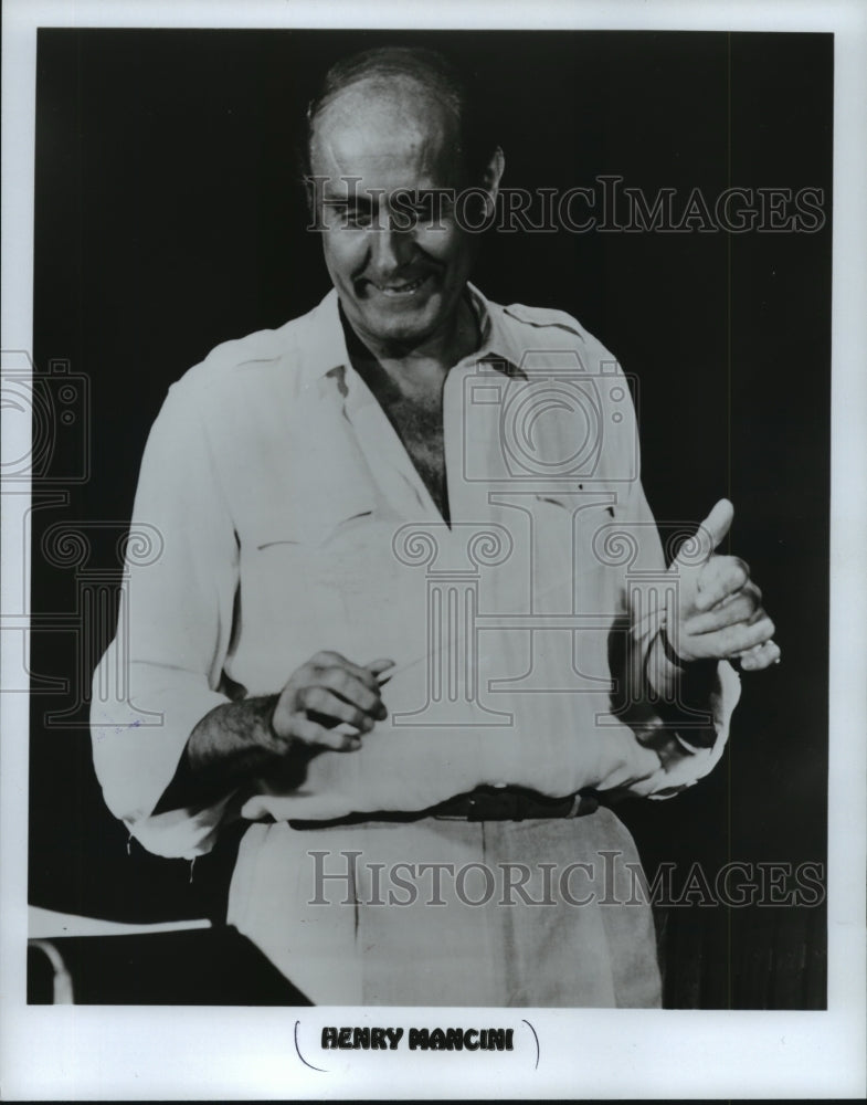 1980 Press Photo Musician Henry Mancini - mjp18101 - Historic Images