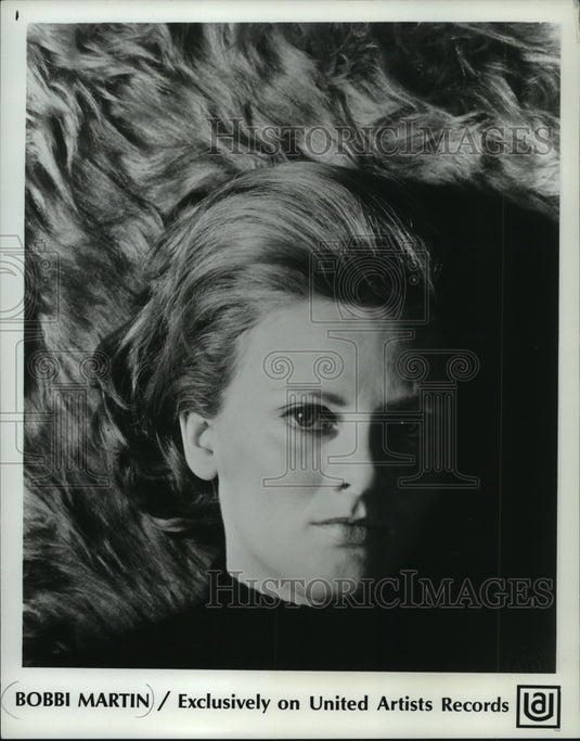 1970, Singer Bobbi Martin - Historic Images