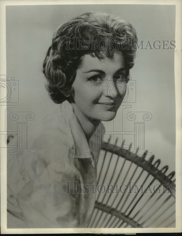 1965, Singer Gogi Grant to appear on &quot;The Pat Boone Show&quot; on ABC-TV - Historic Images