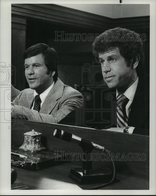 1978 Press Photo Squire Fridell & Tony Roberts in "Rosetti and Ryan" - mjp18387 - Historic Images