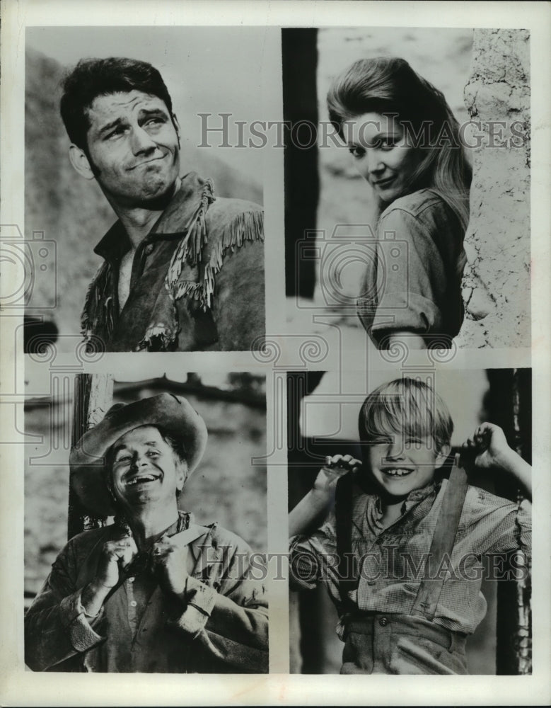 1967 Press Photo Actor Buddy Foster in "Hondo" - Historic Images