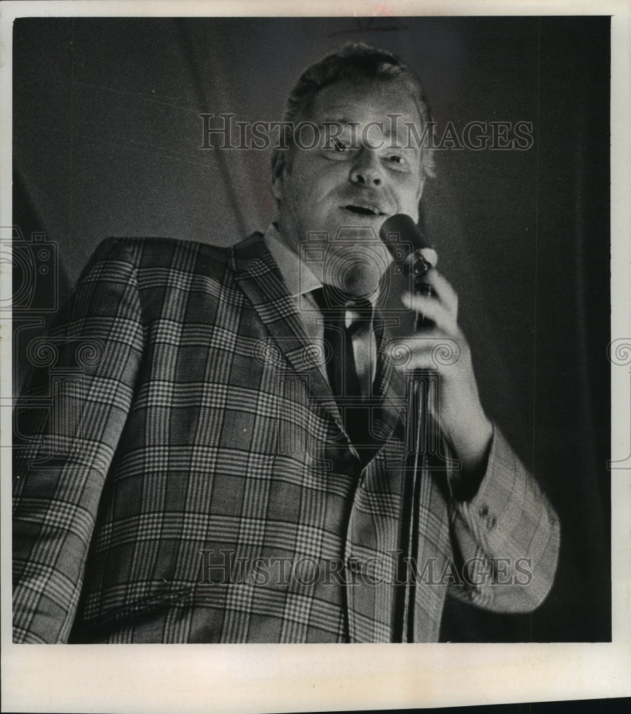 1966 Frank Fontaine, Actor/Comedian, Performing in Wisconsin-Historic Images