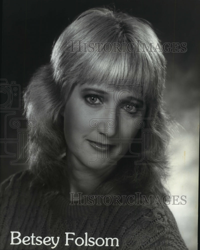 1992 Press Photo Betsey Folsom Of Waukesha, Wisconsin Civic Theater - mjp18584 - Historic Images