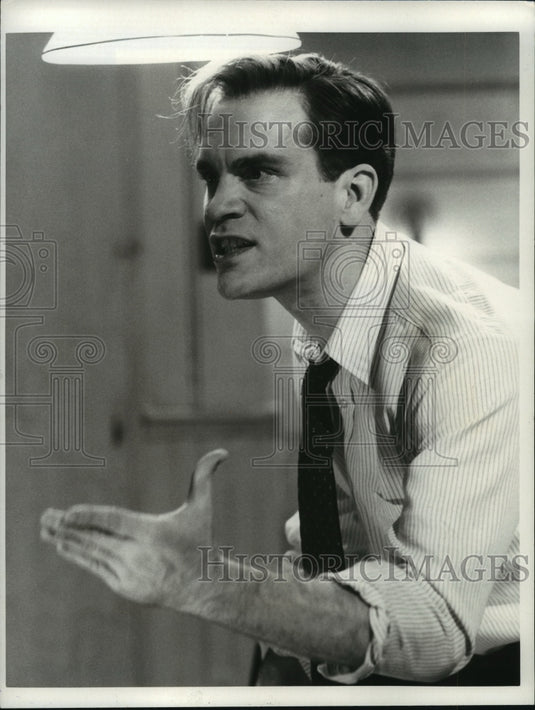 1985 Press Photo Actor John Malkovich in "Death of a Salesman" - mjp18650-Historic Images