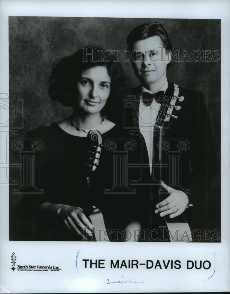 1988 Press Photo Marilynn Mair and Mark Davis, musicians - mjp18709-Historic Images