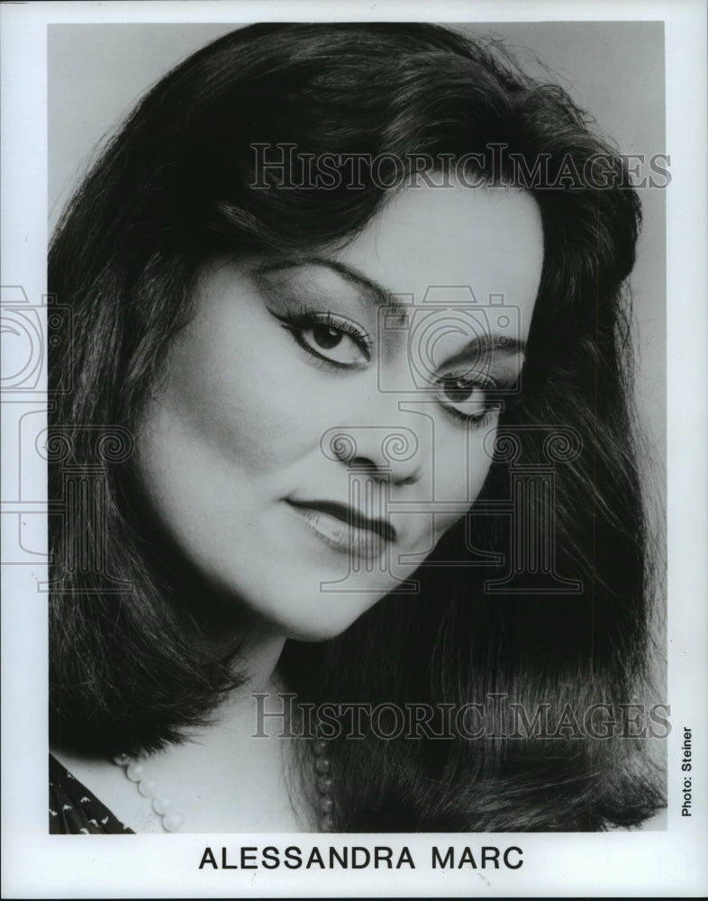 1993 Press Photo Alessandra Marc, Soprano - mjp18712 - Historic Images