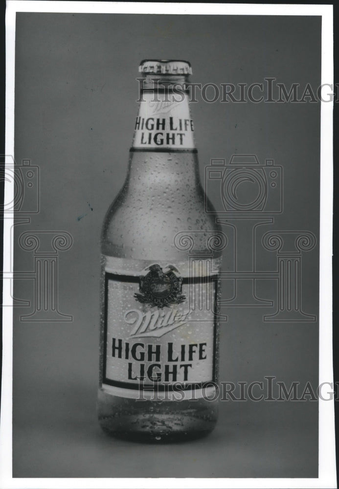 1994, Miller Brewing Company&#39;s High Life Light line, product photo - Historic Images