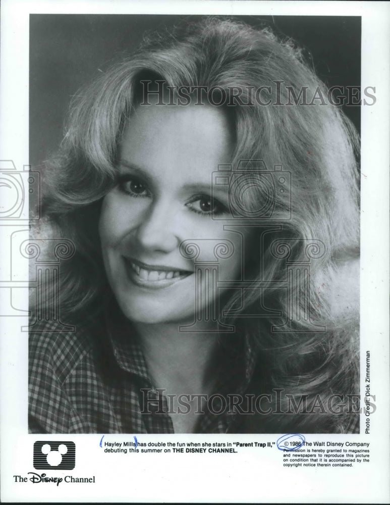 1986, Hayley Mills in "Parent Trap II" - mjp18835 - Historic Images