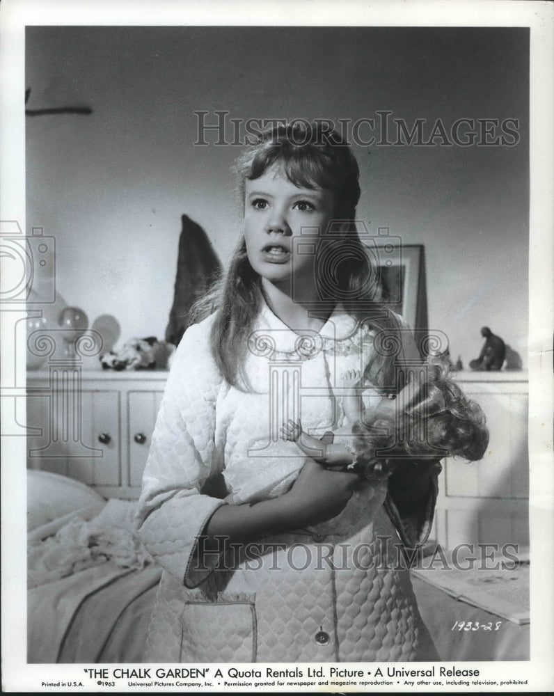 1963, Actress Hayley Mills in &quot;The Chalk Garden&quot; - Historic Images