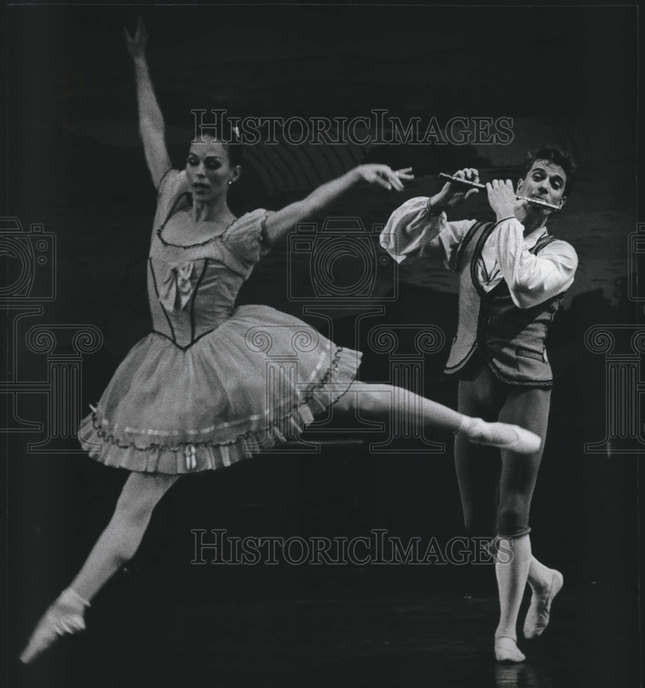 1988, Tamara Hadley dances in a scene from &quot;The Magic Flute&quot; at PAC - Historic Images