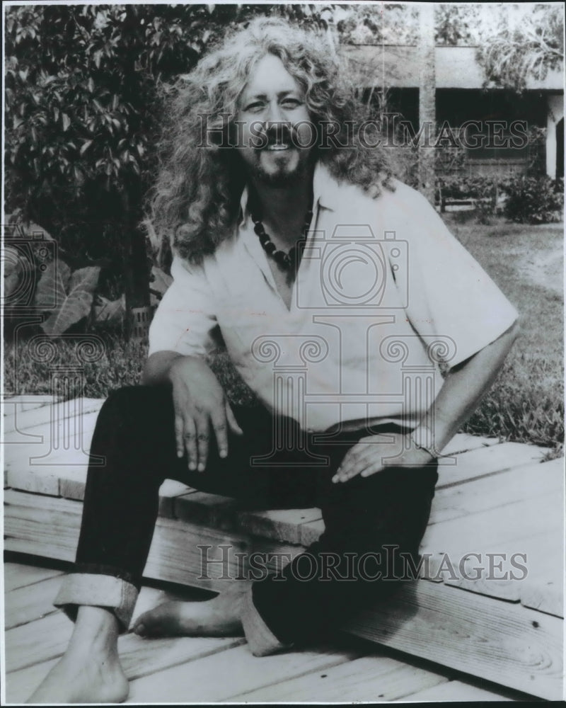 1989 Press Photo Arlo Guthrie, singer - mjp19009- Historic Images