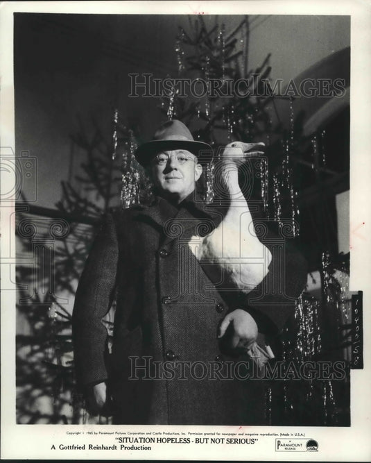1965, Alec Guinness stars in "Situation Hopeless-but Not Serious." - Historic Images