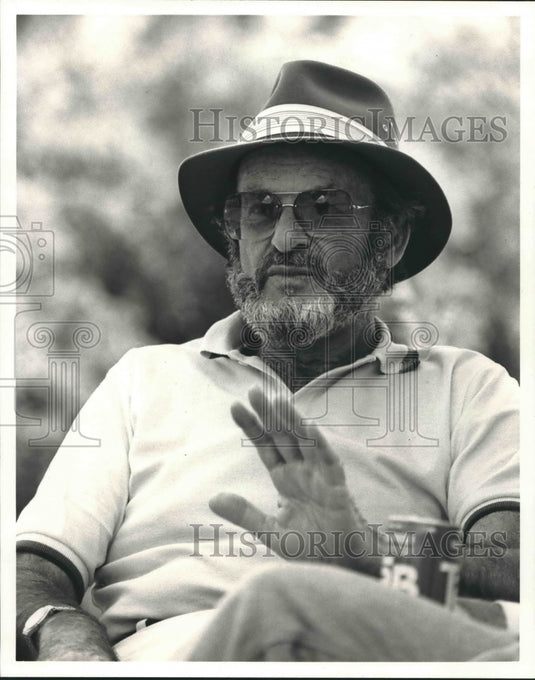 1984 Press Photo Executive Producer of 'The Mystic Warrior' Stan Margulies - Historic Images