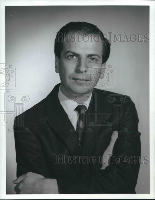 1968, TV producer Lee Mendelson - Historic Images
