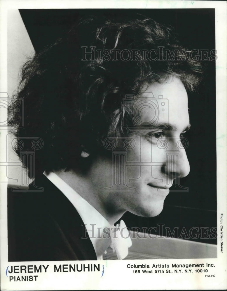 1988, Foreign Pianist Jeremy Menuhin - mjp19104 - Historic Images