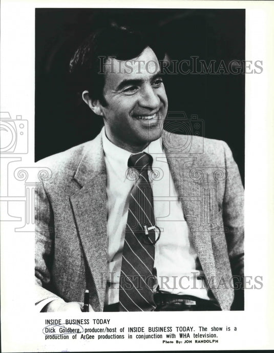1983, Producer And Host Of 'Inside Business Today' Dick Goldberg - Historic Images