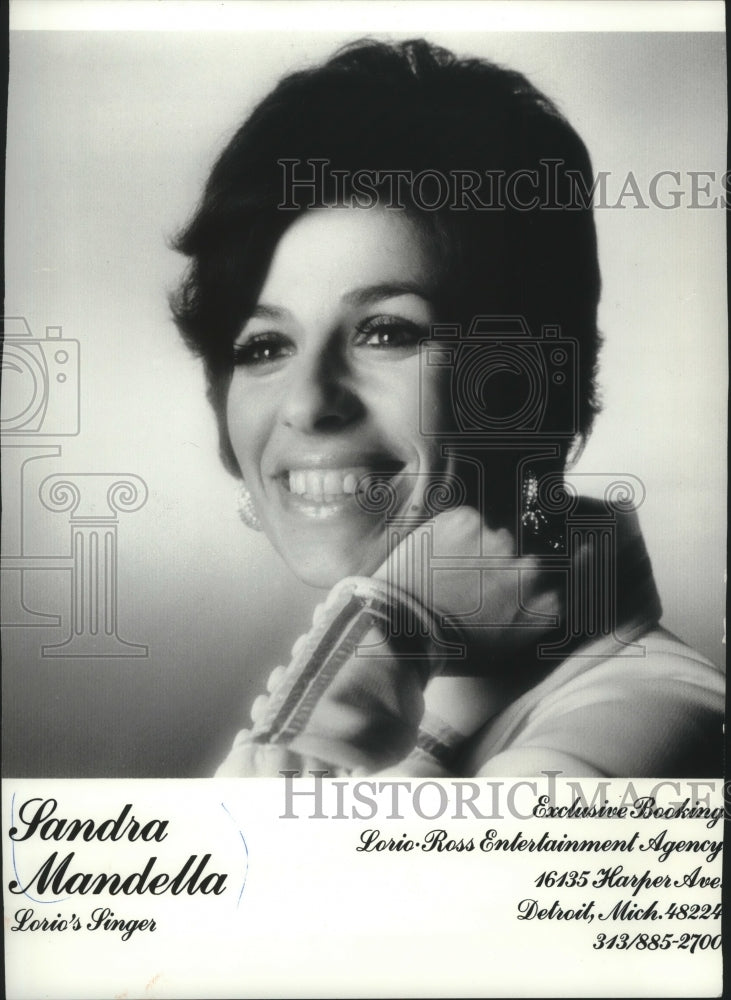 1977, Lorio&#39;s Singer Sandra Mandella - mjp19204 - Historic Images