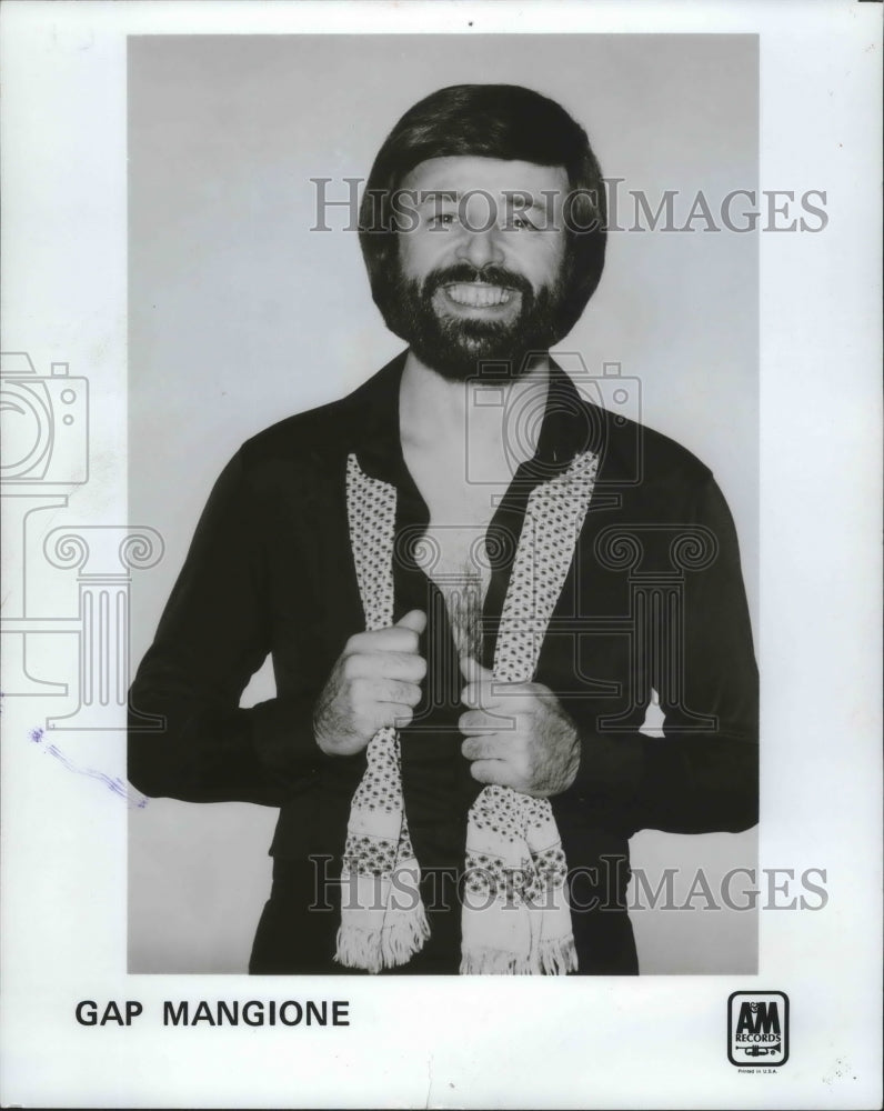 1979 Press Photo Gap Mangione, singer for AM records. - mjp19228 - Historic Images