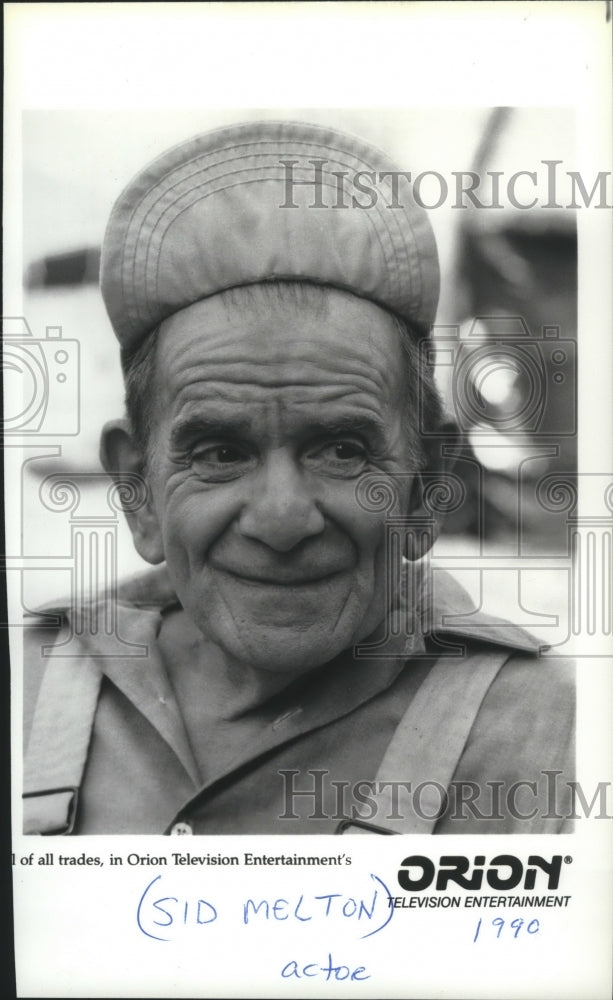 1990, Sid Melton, actor - mjp19281 - Historic Images