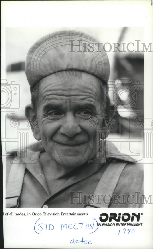 1990, Sid Melton, actor - mjp19281 - Historic Images