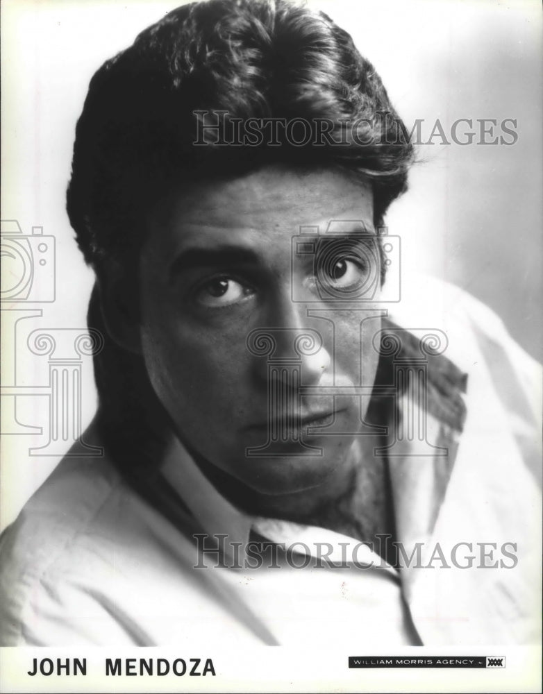 1992 Press Photo John Mendoza, Comedian - mjp19285 - Historic Images