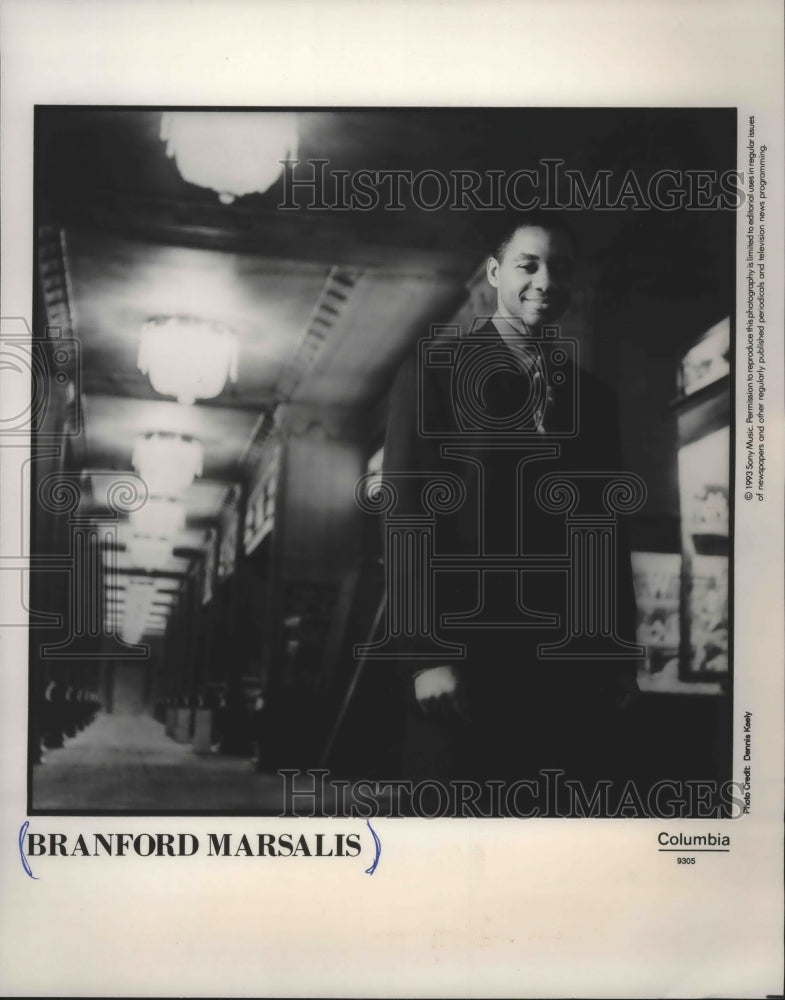 1993 Press Photo Branford Marsalis, Musician - mjp19357 - Historic Images