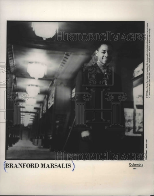 1993 Press Photo Branford Marsalis, Musician - mjp19357 - Historic Images