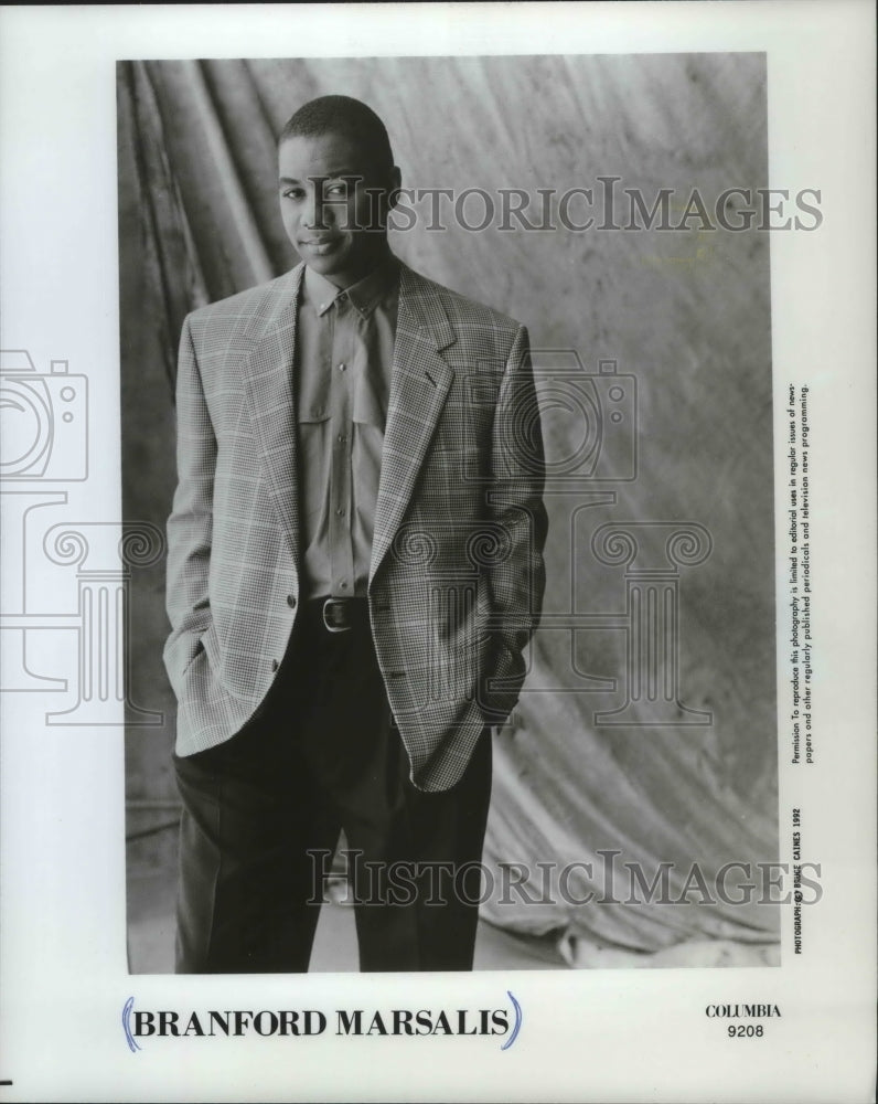 1992 Press Photo Branford Marsalis - mjp19358 - Historic Images