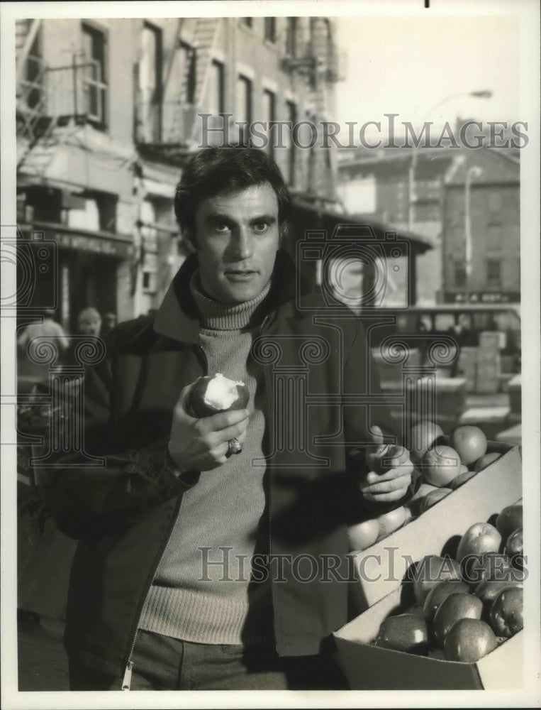 1975, Cliff Gorman stars in "Strike Force" on NBC Television - Historic Images