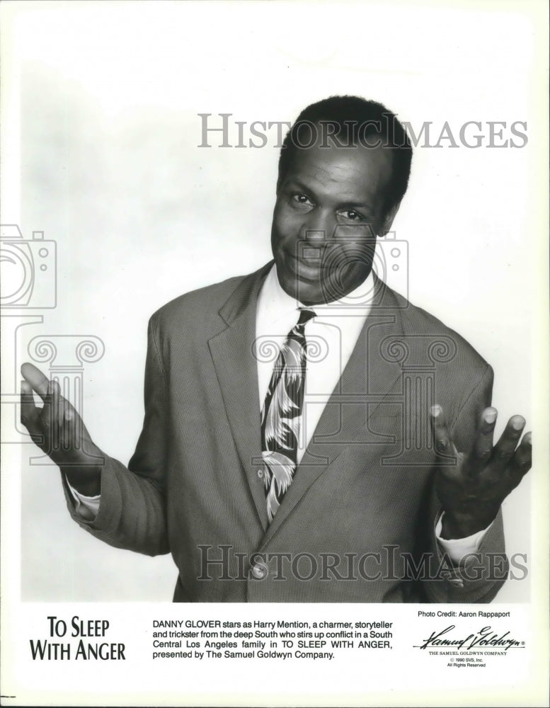 1990 Press Photo Danny Glover in &quot;To Sleep With Anger&quot; - mjp19536 - Historic Images