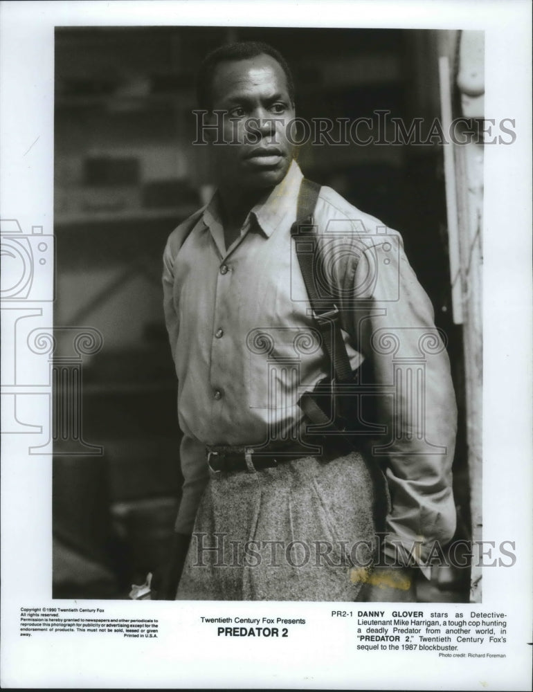 1990 Press Photo Danny Glover in "Predator 2" - mjp19537 - Historic Images