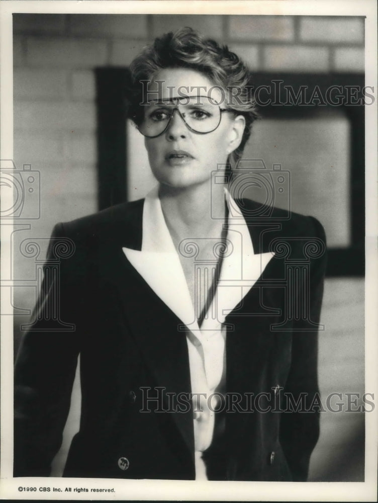 1990 Press Photo Actress Sharon Gless - mjp19543 - Historic Images