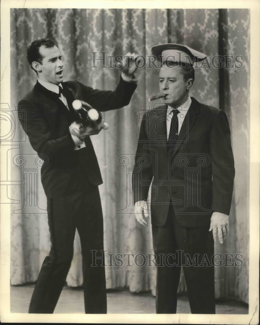1960, George Gobel & other on "George Gobel Presents" - Historic Images