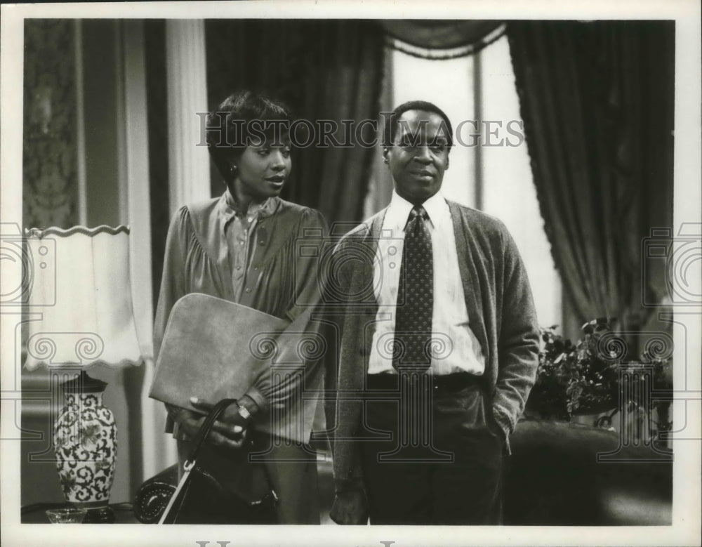 1980, Actor Robert Guillaume and his co-star - mjp19751 - Historic Images