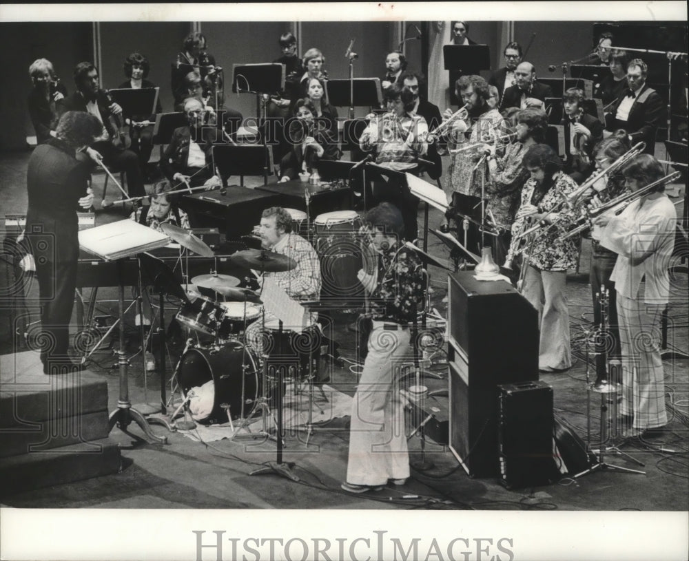 1975, Wisconsin-Matrix joins in with the Milwaukee Symphony Orchestra - Historic Images