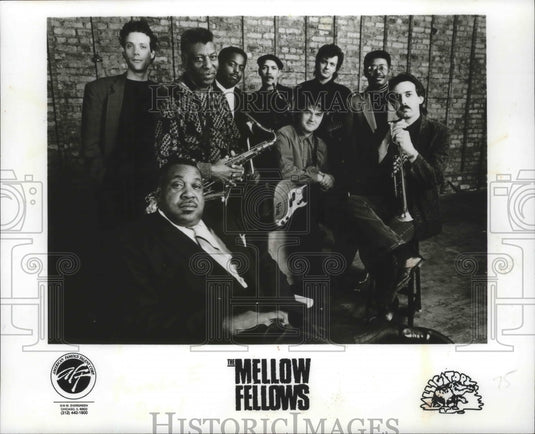 1991 Press Photo The Mellow Fellows, a group of rockers from Chicago. - Historic Images