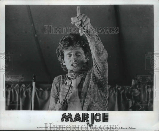 1972, Marjoe Gortner preaching on the evangelism circuit - mjp19988 - Historic Images