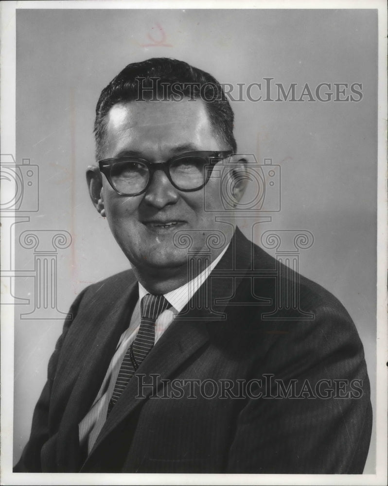 1961 Press Photo George Fuber, Milwaukee Police Department- Historic Images