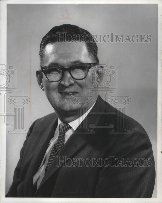1961 Press Photo George Fuber, Milwaukee Police Department- Historic Images