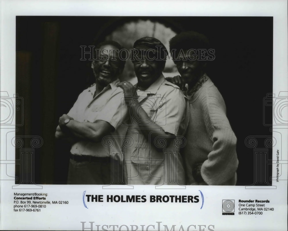 Press Photo The Holmes Brothers - Historic Images