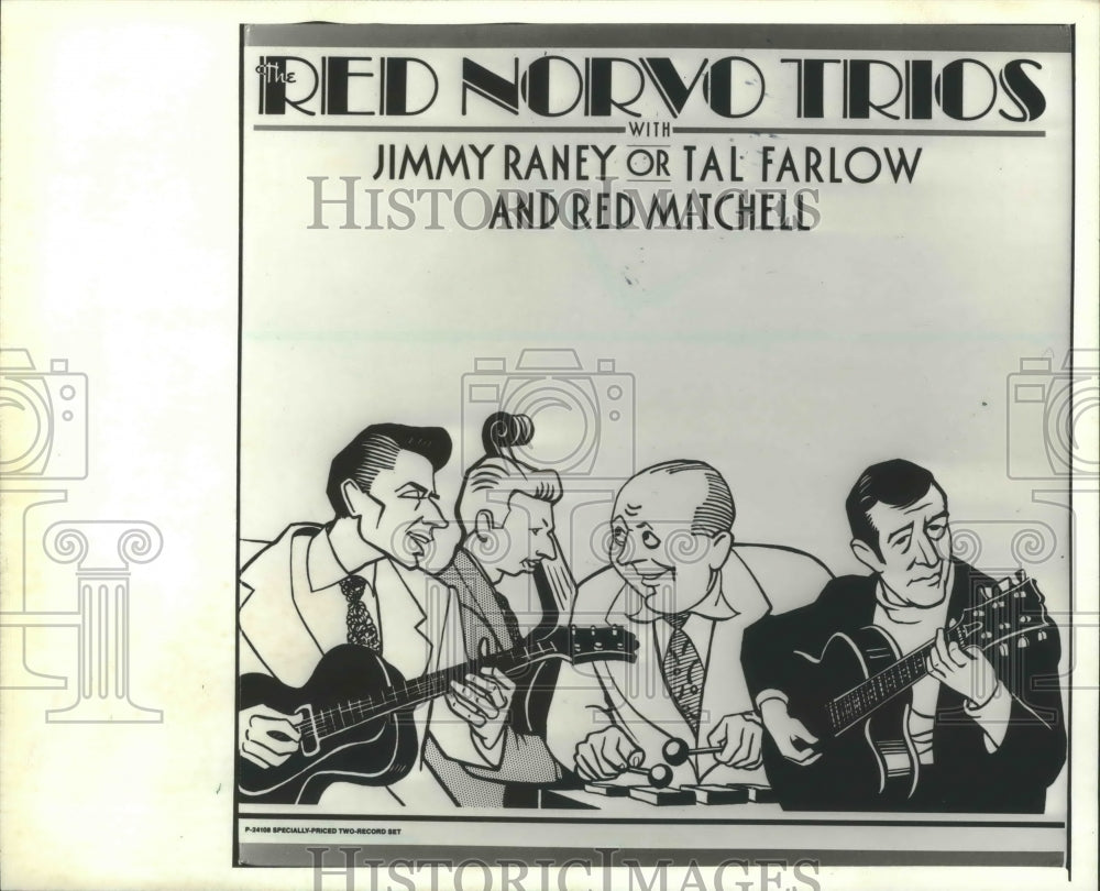 1982, Red Norvo Trios on their Album Cover - mjp20390 - Historic Images