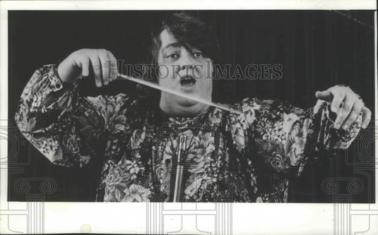 1979 Press Photo Margaret  Hawkins, conductor - Historic Images